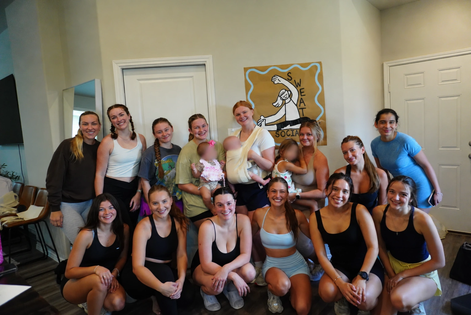 View the Sweat Social group photo